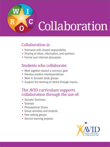 collaboration flyer